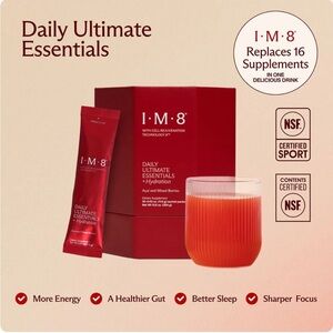 IM8 Daily Ultimate Essentials:All-in-One Supplement NEW 38 Servings